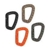 5 τμχ 8,5 εκ. Τακτική πόρπη σακιδίου πλάτης Fast Tactical Carabiner Πλαστικό άγκιστρο σχήματος D Mosqueton EDC Εργαλείο για υπαίθριο κάμπινγκ