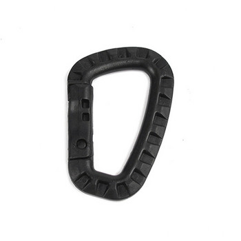 5 τμχ 8,5 εκ. Τακτική πόρπη σακιδίου πλάτης Fast Tactical Carabiner Πλαστικό άγκιστρο σχήματος D Mosqueton EDC Εργαλείο για υπαίθριο κάμπινγκ