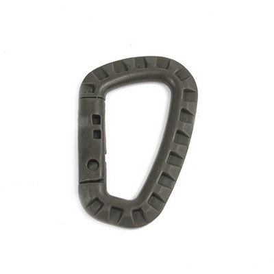 5 τμχ 8,5 εκ. Τακτική πόρπη σακιδίου πλάτης Fast Tactical Carabiner Πλαστικό άγκιστρο σχήματος D Mosqueton EDC Εργαλείο για υπαίθριο κάμπινγκ