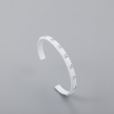 Modne cirkonske kristalne teniske narukvice za žene punk zlatne boje zmija kubanski lančić narukvice vintage nakit poklon