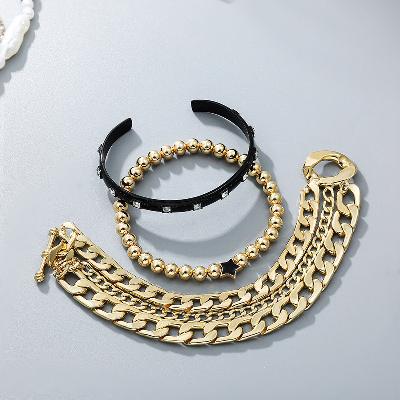 Modne cirkonske kristalne teniske narukvice za žene punk zlatne boje zmija kubanski lančić narukvice vintage nakit poklon