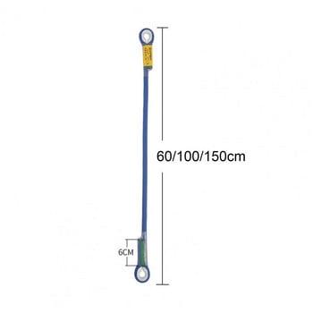 Επαγγελματικό στατικό κορδόνι αναρρίχησης εξωτερικού χώρου 10,5 mm Προστατευτικό κορδόνι ορειβατικού εξοπλισμού ορειβατικού προστατευτικού κορδονιού ασφαλείας Eye-to-eye
