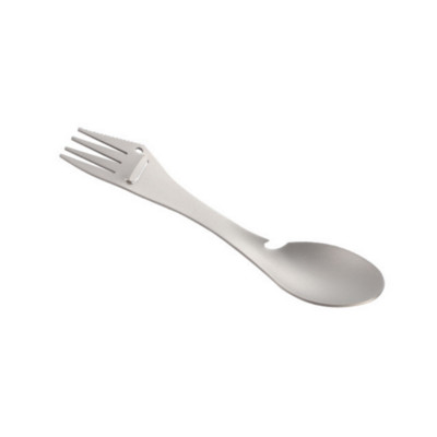 Titāna sakausējuma piknika galda piederumi nazis dakša karote pudeļu attaisāmais āra kempings īpaši viegli pārnēsājami daudzrīki