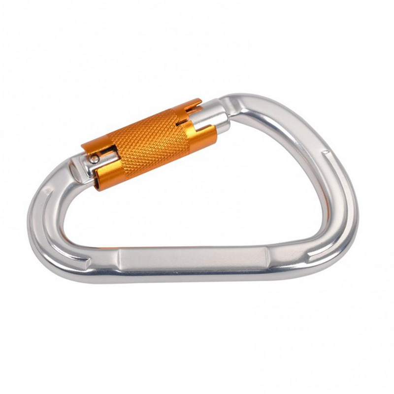 Laipiojimo uolomis laipiojimo automatinis fiksavimo segtukas 25KN didelio našumo karabinas, skirtas gelbėjimo kempingo žygiams, karabinų priedai