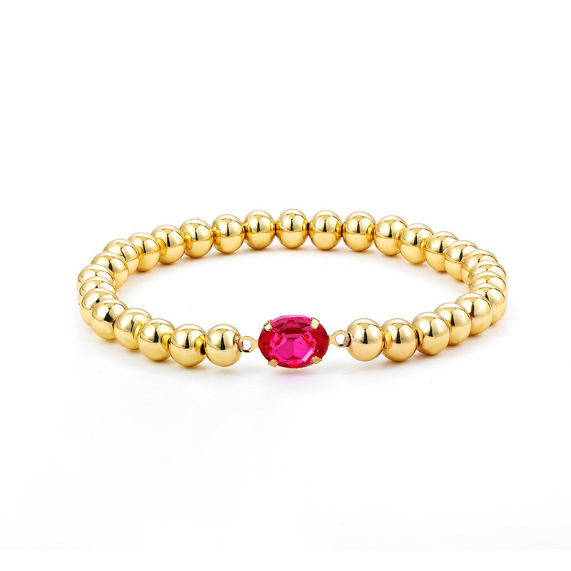 3vnt./rinkinys Nauja madinga įvairiaspalvė kristalinė geometrinė žavesio apyrankė moterims aukso spalvos karoliukų apyrankės Statement Juvelyrikos dovanos