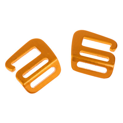 2 gab. Sturdy G āķis, sprādzes aizdares āķis mugursomas siksnas jostai 25 mm