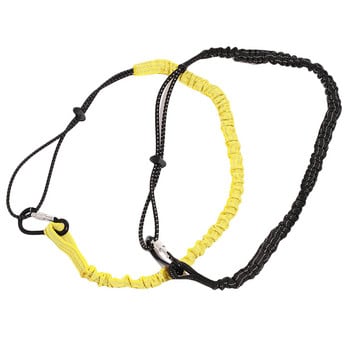 Safety Bungee Tether Tool Lanyard with Carabiner Hook 8kg χωρητικότητας για αναρρίχηση εργασίας