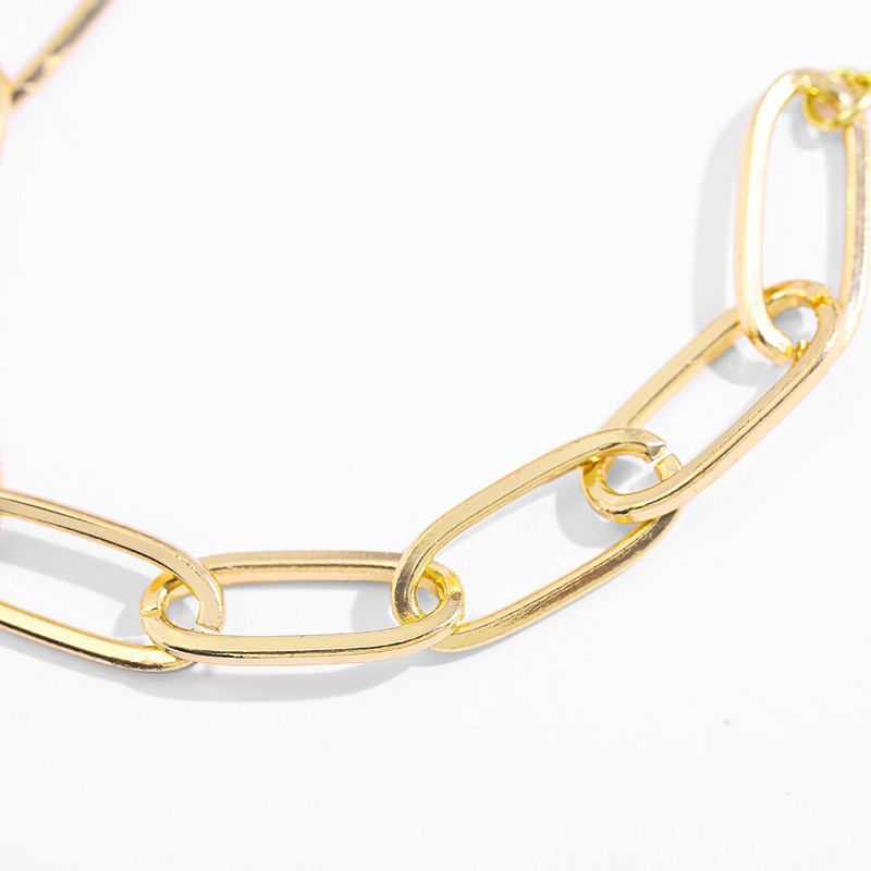 Új divatos lánclánc karkötők nőknek Statement Links Charm karkötő Divatos ékszer kiegészítők 2021 ajándékok