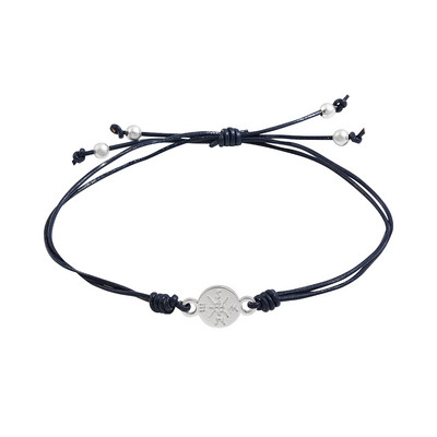 Vintage boho ručno rađena narukvica od pletenice od kožnog užeta za muškarce Šarm za parove Podesiva manšeta Nada Kormilo Narukvice Nakit za plažu Poklon