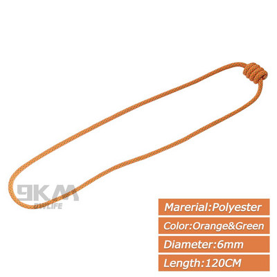 Laipiojimo uolomis virvė Prusik kilpa lauko alpinizmo saugos apsaugos priedai 6 mm didelio tempimo stiprumo, nešiojamo, patvari