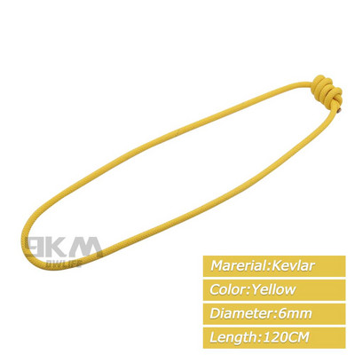 Laipiojimo uolomis virvė Prusik kilpa lauko alpinizmo saugos apsaugos priedai 6 mm didelio tempimo stiprumo, nešiojamo, patvari