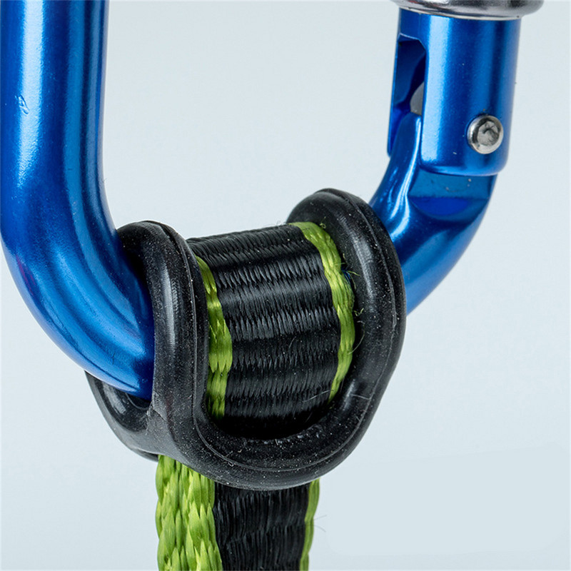 Saugos karabinas Profesionalus tvirtas fiksavimo priedai Paprasta tvirta apsauginė sagtis lauko sportui skirta kūno apsaugai