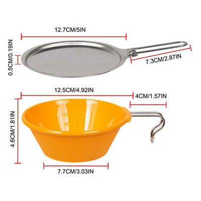 Kempinga Sierracup pārnēsājama viegla 250 ml krūze ar vāku un rokturi, pretapplaucēšanās un kratīšanas āra piederumi kempingam