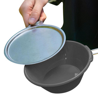 Camping Sierracup Cană ușoară, portabilă, 250 ml, stivuită, anti-agitare, cu cântare și capac, anti-opărire, activități în aer liber