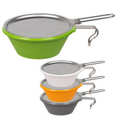 Camping Sierracup viegla pārnēsājama krūze, 250 ml, sakraujama pret kratīšanu ar svariem, pretpiedeguma āra piederumi grilēšanai