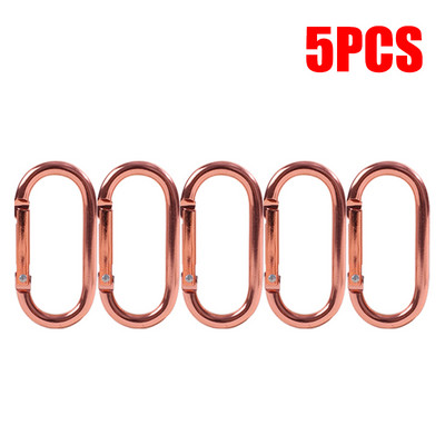 20 vnt karabino segtukai juodi ovalūs kabantys sagtis karabinas kabantis sagtis Maži karabinai vandens buteliui ir diržų raktų pakabukui