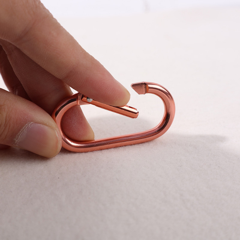 20 vnt karabino segtukai juodi ovalūs kabantys sagtis karabinas kabantis sagtis Maži karabinai vandens buteliui ir diržų raktų pakabukui