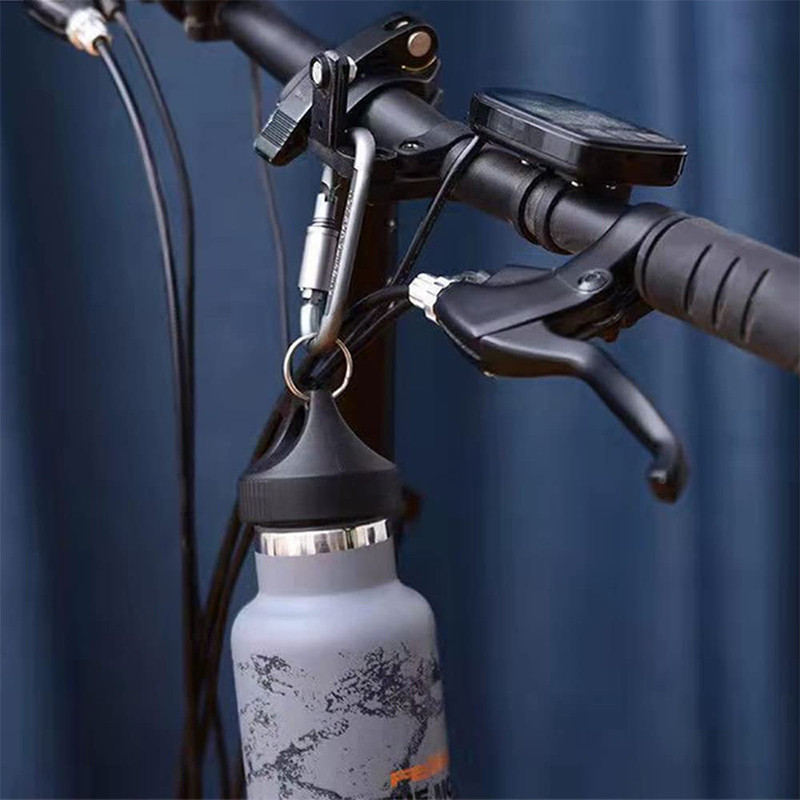 Augstas kvalitātes alumīnija karabīnes D veida gredzenu atslēgu ķēdes ceļojumu komplekts kempinga aprīkojums alpīnisma āķim kāpšanas piederumi