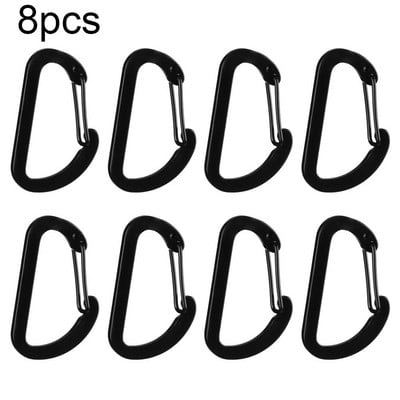 12/23/24/25KN Karabīne D formas atslēgu āķi Alumīnija kāpšanas drošība Master Lock āra pacelšanās rīks alpīnisma aprīkojums