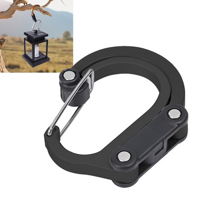 Nerūsējošā tērauda mini naža karabīne, salokāma kabata, pārnēsājams āra kabatas nazis EDC daudzfunkcionāls militārais taktiskais nazis