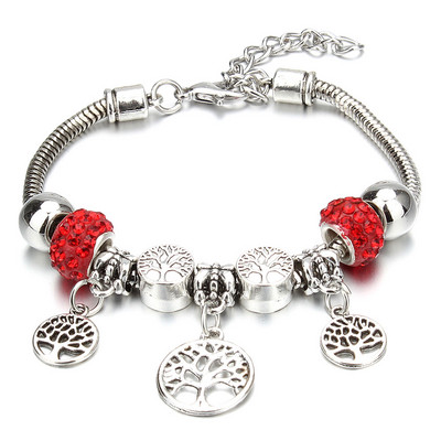 Vintage Romantic Love DIY Charm βραχιόλι Heart Love Key and Lock Βραχιόλι & βραχιόλι DIY κοσμήματα Δώρα για γυναίκες Κοσμήματα