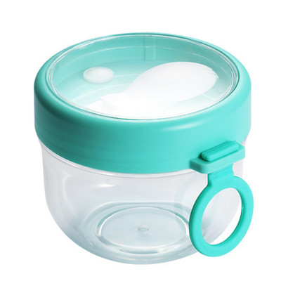 Biezs PC Caurspīdīgs auzu kauss Praktisks uzkodu trauks skolas birojam