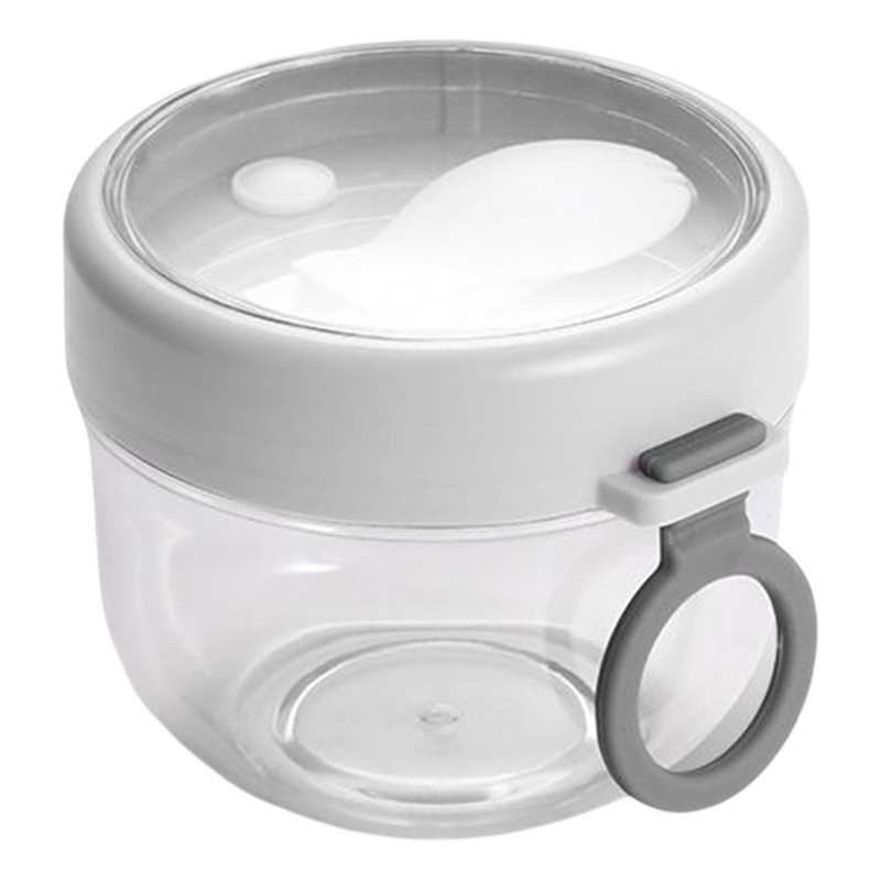 Biezs PC Caurspīdīgs auzu kauss Praktisks uzkodu trauks skolas birojam