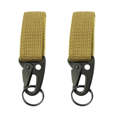 Molle siksnas piestipriniet jostas klipsi āra mugursomas siksnas aizdare Quickdraw karabīne Camp ūdens pudeles pakaramais taktiskais turētāja āķis