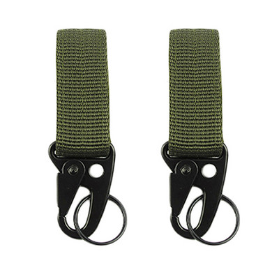 Molle siksnas piestipriniet jostas klipsi āra mugursomas siksnas aizdare Quickdraw karabīne Camp ūdens pudeles pakaramais taktiskais turētāja āķis