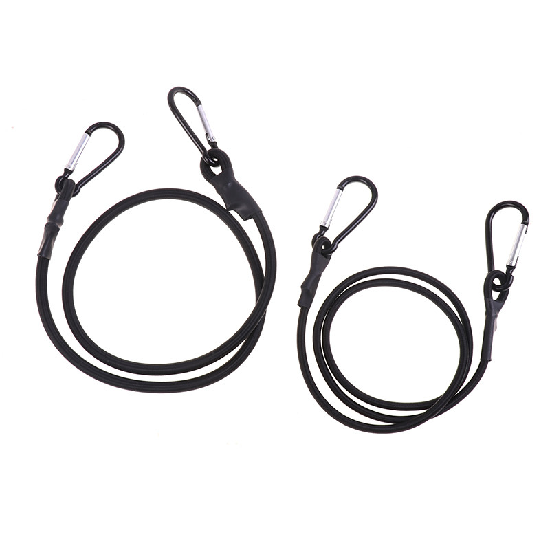 Karabīne Lieljaudas Lieljaudas bungee auklas saišu siksnas aukla ar karabīnes āķiem Kajaku kempinga riteņbraukšanas bagāžas piederumi