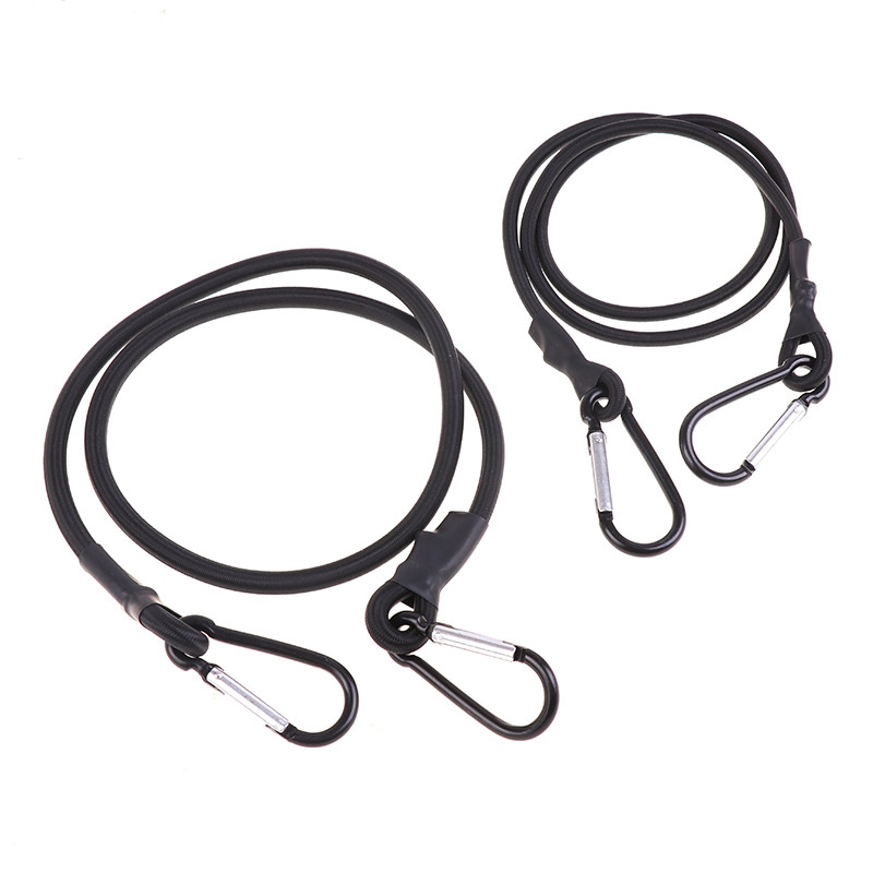 Karabīne Lieljaudas Lieljaudas bungee auklas saišu siksnas aukla ar karabīnes āķiem Kajaku kempinga riteņbraukšanas bagāžas piederumi