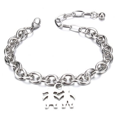 Nove narukvice od nehrđajućeg čelika Drvo života Sretno Križ Morska zvijezda Par Srce Narukvice za žene Lančić Narukvica Nakit