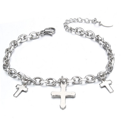 Nove narukvice od nehrđajućeg čelika Drvo života Sretno Križ Morska zvijezda Par Srce Narukvice za žene Lančić Narukvica Nakit