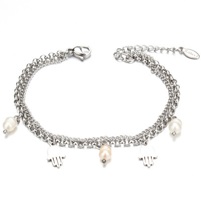 Nove narukvice od nehrđajućeg čelika Drvo života Sretno Križ Morska zvijezda Par Srce Narukvice za žene Lančić Narukvica Nakit