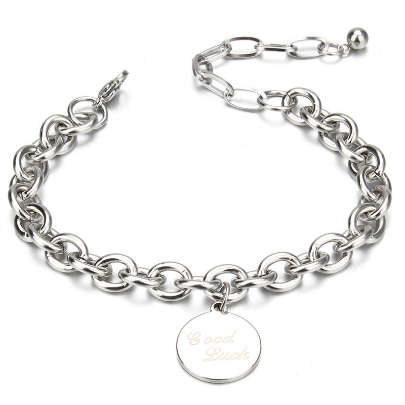 Nove narukvice od nehrđajućeg čelika Drvo života Sretno Križ Morska zvijezda Par Srce Narukvice za žene Lančić Narukvica Nakit