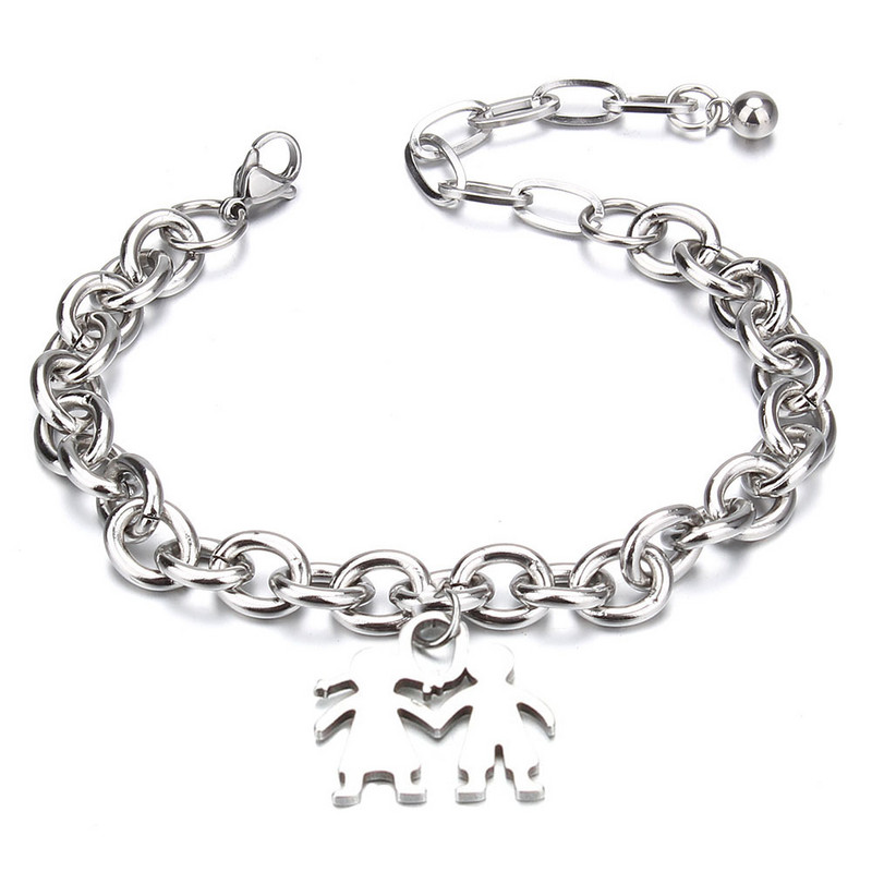 Nove narukvice od nehrđajućeg čelika Drvo života Sretno Križ Morska zvijezda Par Srce Narukvice za žene Lančić Narukvica Nakit