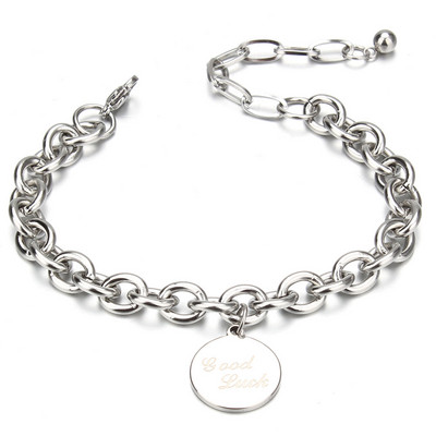 Modes nerūsējošā tērauda rokassprādzes Dzīvības koks Butterfly Cross Zvaigžņu sirds aproces sievietēm Modernas ķēdes šarmu rokassprādzes rotaslietas