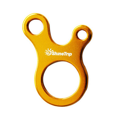 Karabiner za penjanje na otvorenom Alat za brzi čvor s užetom s 3 rupe Kopča za podešavanje šatora Puž Kopča užeta za vjetar Zatezanje protiv klizanja EDC