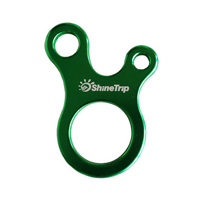 Karabiner za penjanje na otvorenom Alat za brzi čvor s užetom s 3 rupe Kopča za podešavanje šatora Puž Kopča užeta za vjetar Zatezanje protiv klizanja EDC