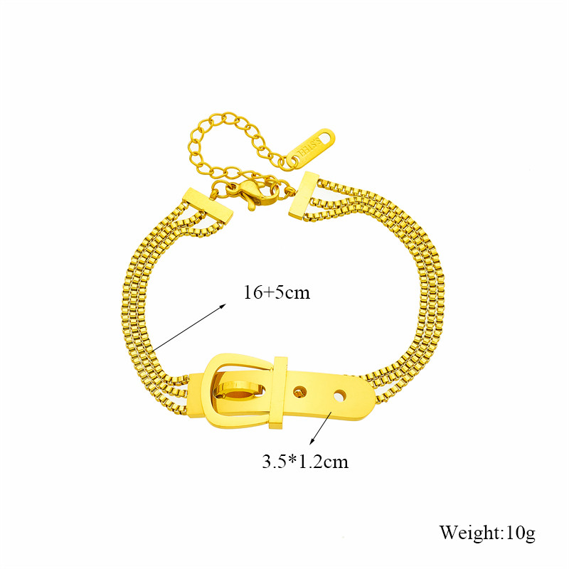 LAMENGLY 316L nehrđajući čelik s portretom narukvice u obliku novčića s privjeskom za žene, modni nakit zlatne boje koji ne blijedi