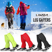 „Lixada“ vandeniui atsparūs laipiojimo laipiojimo getrai lauke Apsauginiai batų užvalkalai, Unisex, Užsegami užtrauktuku, dėvimi medžiaginiai getrai