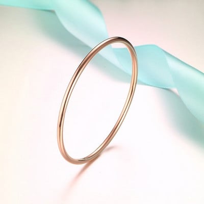 Vnox Classic eleganta plāna rokassprādze meitenēm, bērniem, aproču rokassprādzes, temperamenta nerūsējošā tērauda, bērnu eleganti, vienkārši ornamenti