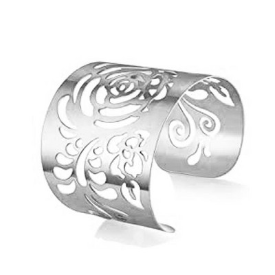 Модна сплав кръгла верига талисмани маншет гривна за жени женски златни сребърни цветни гривни висулка бижута