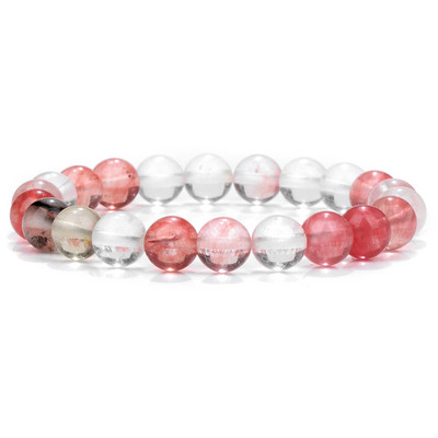 Modes dabīgā akmens rozā Angelite krelles rokassprādze 8mm saules akmens krelles enerģijas jogas rokassprādze Rotaslietas sievietēm roku darbs dāvanas