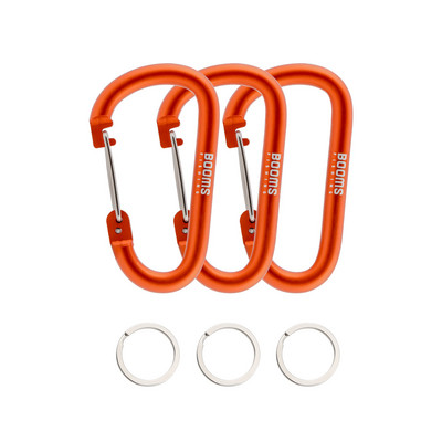 Strėlės Žvejyba CC3 Didelis karabinas aliuminio lydinio raktų pakabukas D žiedas lauko stovyklavimui laipiojimo segtukas užraktas sagtis kablio priedai