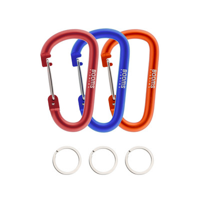 Strėlės Žvejyba CC3 Didelis karabinas aliuminio lydinio raktų pakabukas D žiedas lauko stovyklavimui laipiojimo segtukas užraktas sagtis kablio priedai