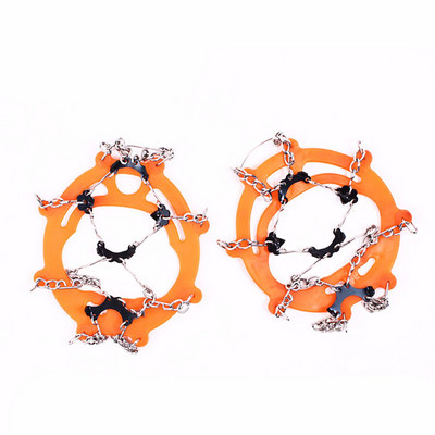 2021 m. Nauji 18 dantų ledo sniego čiužiniai, neslystantys laipiojimo griebtuvai, batų užvalkalai, nerūdijančio plieno sniego slidžių dangteliai