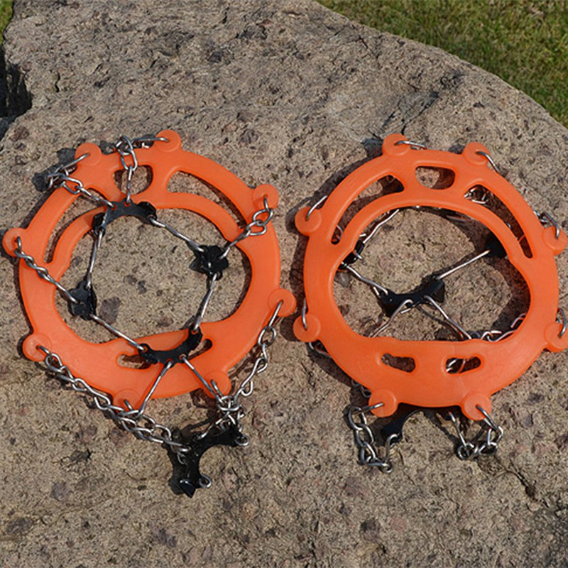 2021 m. Nauji 18 dantų ledo sniego čiužiniai, neslystantys laipiojimo griebtuvai, batų užvalkalai, nerūdijančio plieno sniego slidžių dangteliai