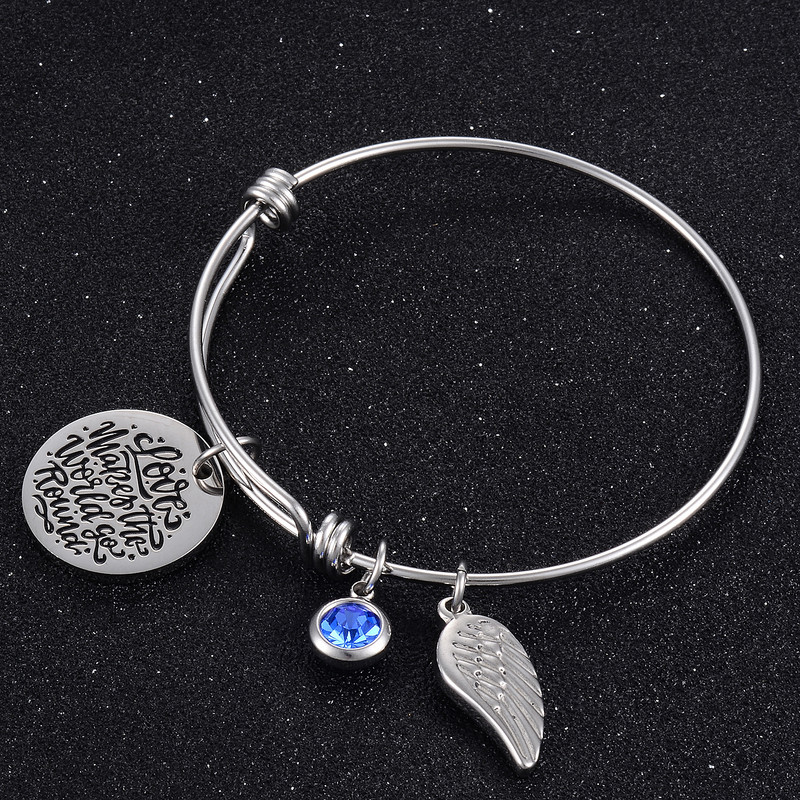 Sieviešu nerūsējošā tērauda personalizēta rokassprādze, jaunas modes rotaslietas