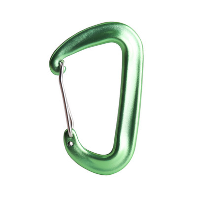 12 KN D formas sprādzes kāpšanas slēdzene Drošības slēdzenes āķis āra pārgājienam alpīnisma profesionāls karabīnes sprādzes āķis